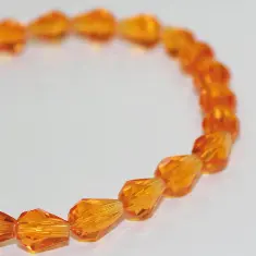 11349/102C,5X7MM,60шт/нитка Crystal Art намистини