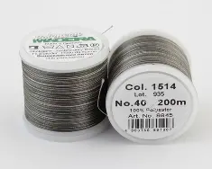 1514/9845 Polyneon №40 високоміцна вишивальна нитка, 100%% поліестер, 200 м