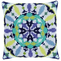 PN-0149064 Vervaco Cross Stitch Cushion "Ornament"