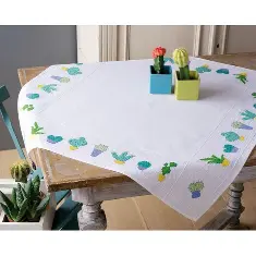 PN-0155956 Vervaco Tablecloth "Cactuses"
