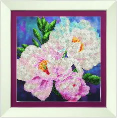 Beadwork kit B-720 "Dendroid peony" 