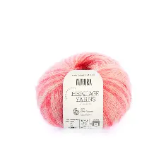 113 Aurora Print пряжа (70%% кід мохер  30 %% шовк), колір корал г моток ROSARIOS