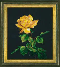 Beadwork kit B-714 "Gold rose" 