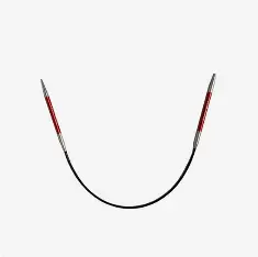 47082 Спиці кругові Zing KnitPro, 22,5 см, 2,50 мм