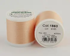 1853/9845 Polyneon №40 високоміцна вишивальна нитка, 100%% поліестер, 400 м