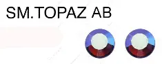 208AB SM.TOPAZ AB стрази DMC+ фольговані