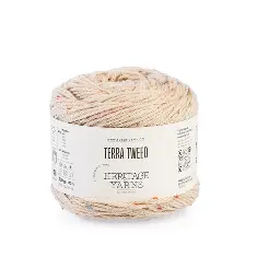 02 Terra Tweed пряжа (97%% мериносова вовна, 3%% віскоза), колір Бежевий 100 г моток, 170 м ROSARIOS