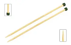 22438 Спицы прямые Bamboo KnitPro, 33 см, 4.00 мм