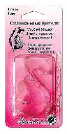 774.CLEA Силіконові бретелі, рожевий