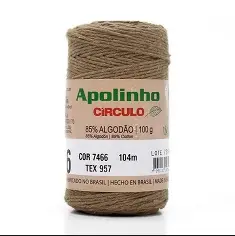 7466 APOLINHO 6 (85%% бавовна , 15%% інші волокна 100гр. 104м.)