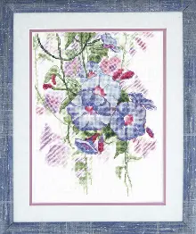 BT-213 Counted cross stitch kit Crystal Art "Flower of daybreak"