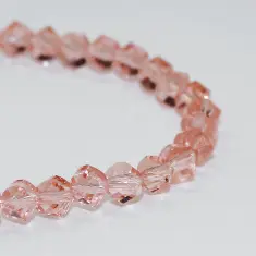11331/050C,6MM,75шт/нитка Crystal Art намистини