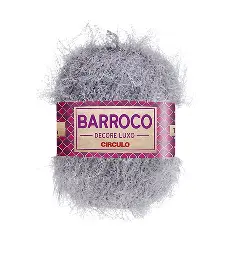 808 BARROCO DECORE LUXO пряжа (53%% бавовна, 47%% поліестер, 280гр. 180м. ), коричневий