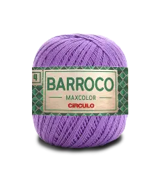 6394 BARROCO MAXCOLOR 4 пряжа (100%% бавовна, 200гр. 338м.), фіолетовий/бузковий