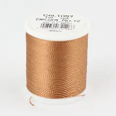 1057/9870 DECORA №12 100%% віскозна нитка з об'ємним крученням, 300 м
