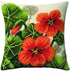 Cross-stitch kit RT-169 “Nasturtiums” 