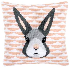 PN-0158278 Vervaco Angled Clamping Stitch Kit Cushion "Yvonne"