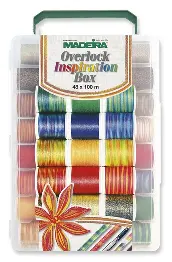8048 Overlock набір для оверлока (20xDecora 100м, 20xCotona 100м, 8xGlamour 100м)