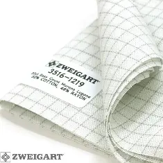 3516/1219 Easy Count Grid Murano 32 (55*70см) канва біла з розміткою, що змивається Zweigart