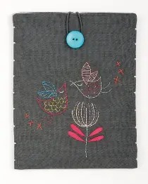 PN-0156733 Vervaco I Pad Cover "Stylized birds"