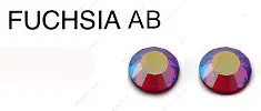 207AB FUCHSIA AB стразы DMC+ термоклеевые