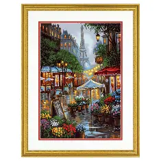 73-91741 Набір для малювання фарбами за номерами "Весна у Парижі" Dimensions