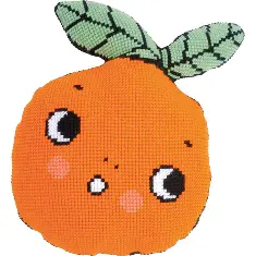  PN-0202664 Cross stitch kit (cushion) Vervaco Orange