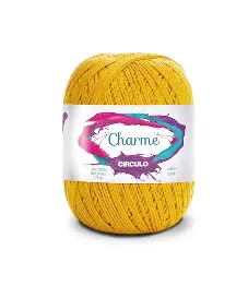 7030 CHARME пряжа (100%% мерс.бавовна, 150гр. 396м. ), жовтий