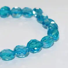 11371/101ABC,10MM,45шт/нитка Crystal Art намистини