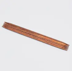 43012 Спиці шкарпеткові Ginger Cubics KnitPro, 15 см, 5.50 мм