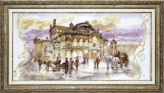 Cross-stitch kit M-287 "Spectacular evening"