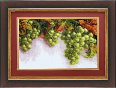 Cross-stitch kit №445 "Bunch of grapes"