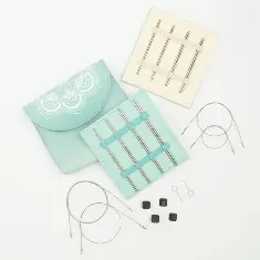 36341 Набір знімних ультратонких кругових спиць Mindful Petite Midil KnitPro