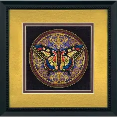 65095 Counted cross stitch kit DIMENSIONS "Ornate Butterfly"