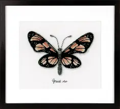 PN-0165401 Counted cross stitch kit Vervaco "Orange Butterfly"
