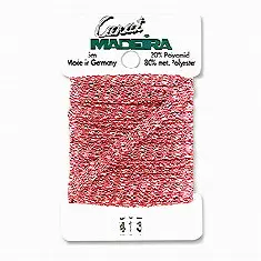 413/9724 Декоративна металізована тасьма Carat Madeira 4 мм*5м