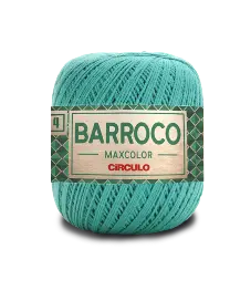 5669 BARROCO MAXCOLOR 4 пряжа (100%% бавовна, 200гр. 338м.), синьо-зелений