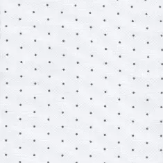 3217/1329 Edinburgt 36 (36*46см) Mini Dots білий з базальтовими бризками Zweigart