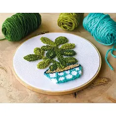 72-70021 Набір для вишивки в килимовій техніці  Нефрит Dimensions