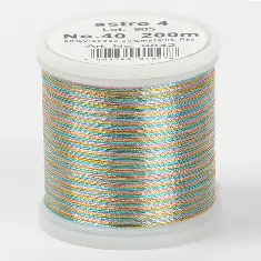 astro 4/9842 Metallic №40 віскоза/металізований поліефір для вишивання, 200 м