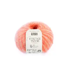 107 Aurora Print пряжа (70%% кід мохер  30 %% шовк), колір Помаранчевий 25 г моток ROSARIOS
