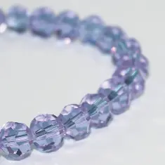 11322/013C,8MM,55шт/нитка Crystal Art намистини