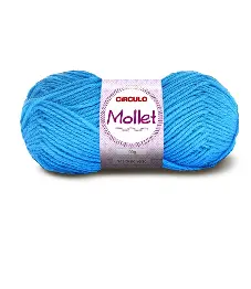 2194 MOLLET пряжа пряжа (100%% акрил, 100гр, 200м,), блакитний