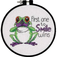 73519 Counted cross stitch kit DIMENSIONS "First One to Smile" 