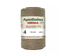 7725 APOLINHO 4(85%% бавовна , 15%%інші волокна 100гр. 156м.)