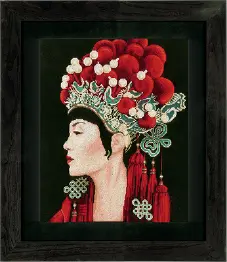PN-0148510 Набір для вишивки хрестом LanArte Asian Beauty "Східна краса"