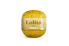 1205 LOLITA пряжа (26%% бавовна, 49%%поліестер, 25%% акрил. 100гр. 250м. 6 мот. в уп), жовтий