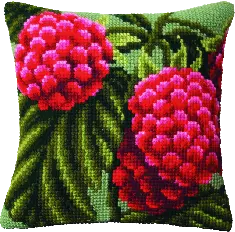 Набір для вишивання подушки хрестиком РТ-170 "Малина"