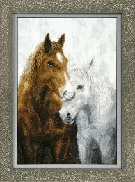 Cross-stitch kit M-224 "Long-awaited meeting"