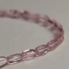 12024/049C,7X4MM,62шт/нитка Crystal Art намистини